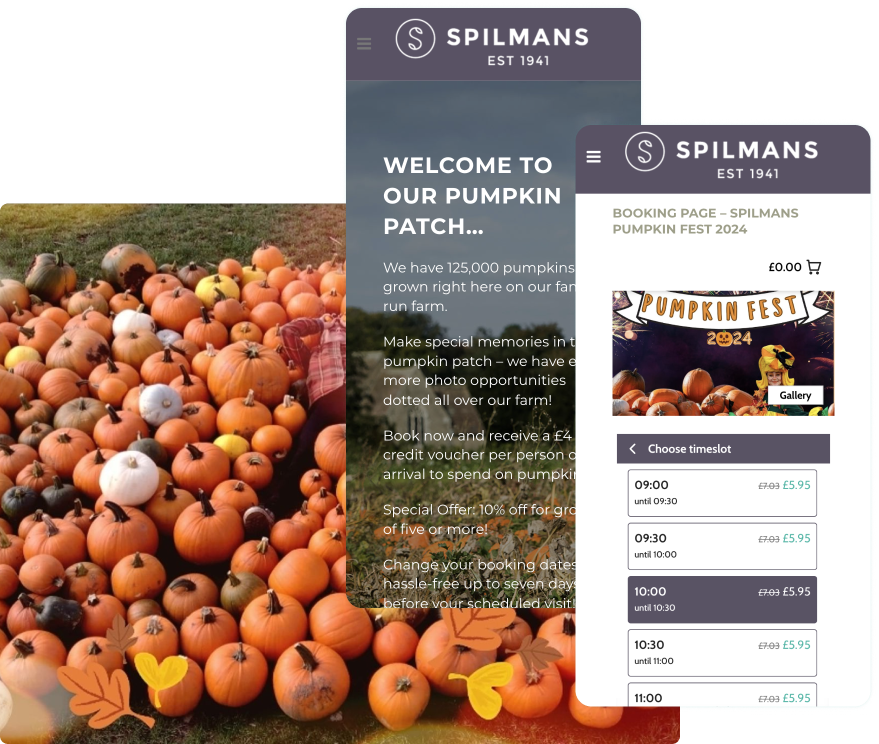 Spilmans sell tickets online